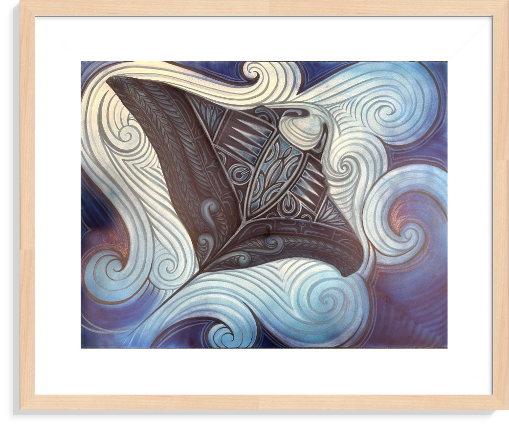“MANTA” 24 x 19 Print