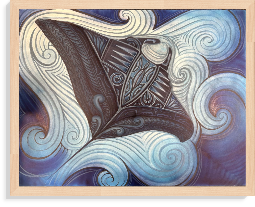 “MANTA” 24 x 19 Print