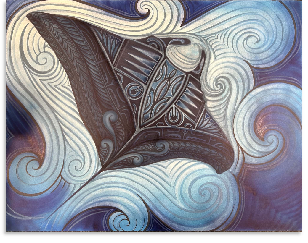 “MANTA” 24 x 19 Print